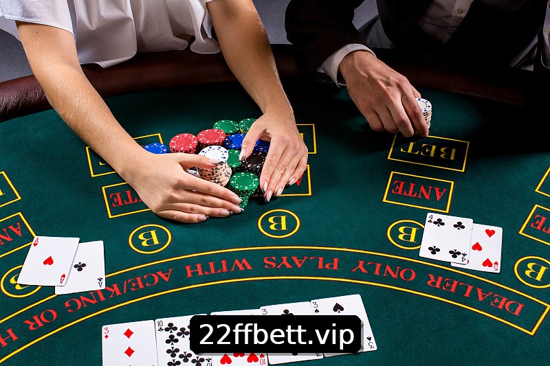 Mesa de Blackjack 22FF